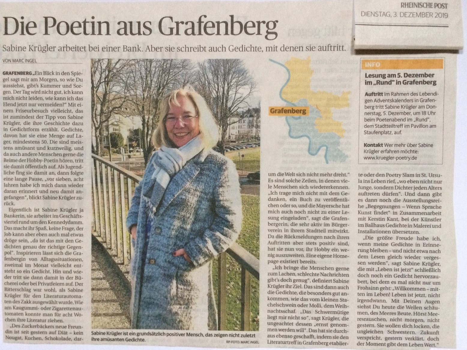Sabine Krügler – Die Poetin aus Grafenberg